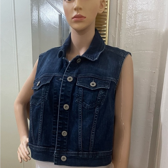 Torrid Blue Denim Vest - Picture 8 of 11